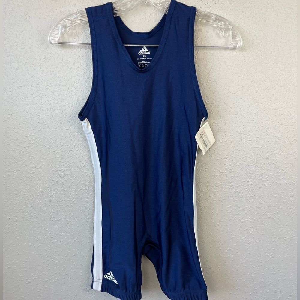 NWT Adidas Wrestling Singlet Size XS